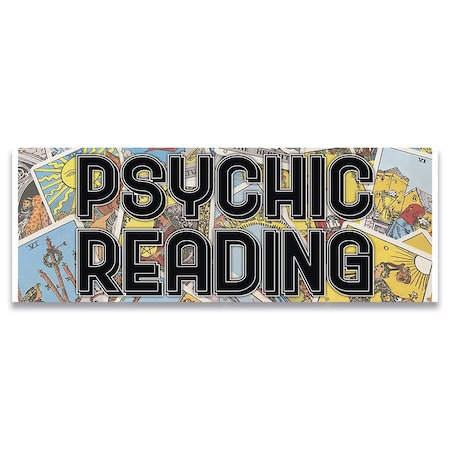 Signmission Psychic Readings Banner Concession Stand Food Truck Single Sided B-120-30139